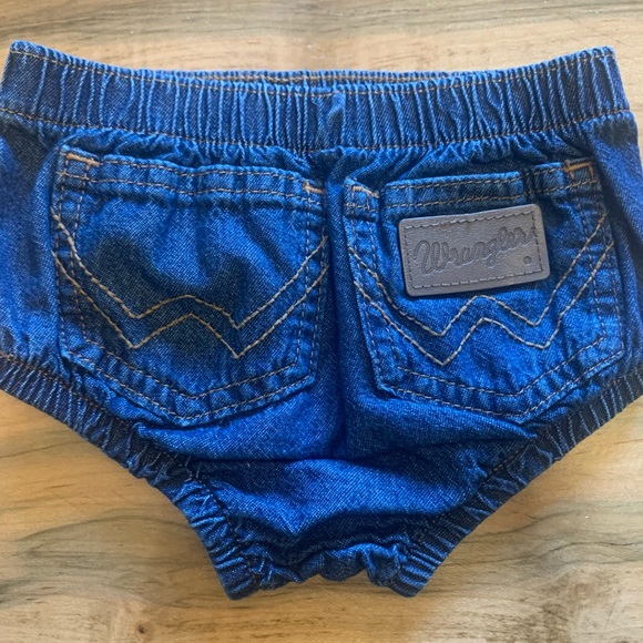 Wrangler Other - Wranglers Infant Denim Diaper Cover